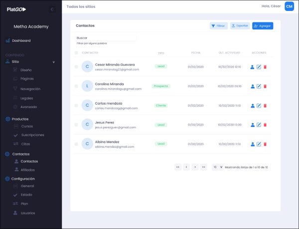 Retory - Medios de pago